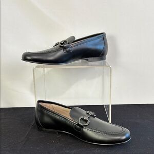 DWD Black with Buckle Loafers